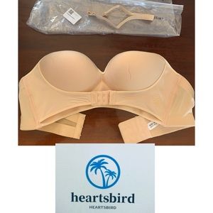 Invisible Strapless non-slip sexy no steel
ring tube bra top
NUDE / 38 / C